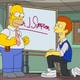 Image for article titled Homer finds a fan and winds up mentoring a real jerk on The Simpsons